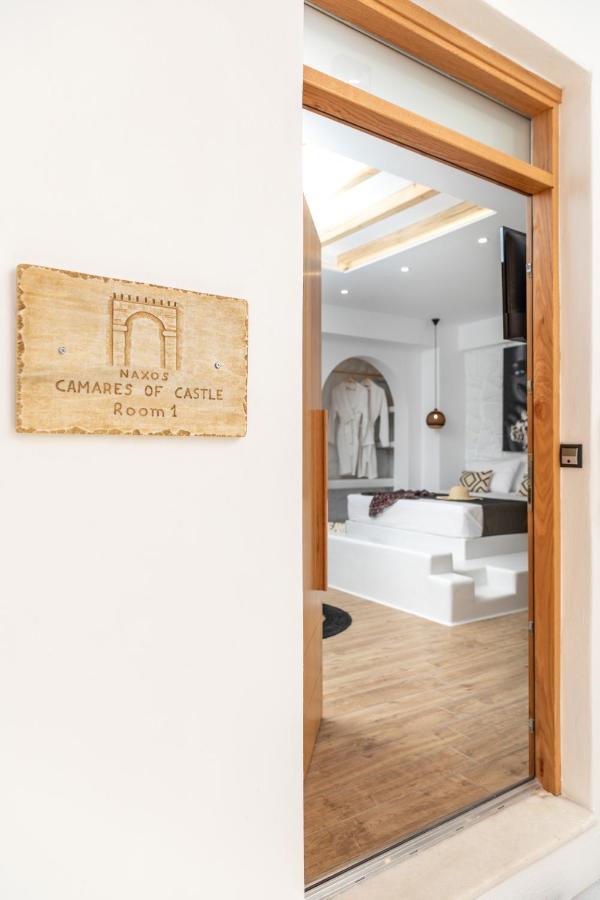 Camares Of Castle - New Luxury Apartments Naxos City Eksteriør billede